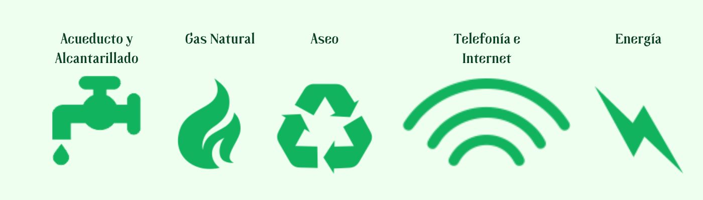 servicios públicos
